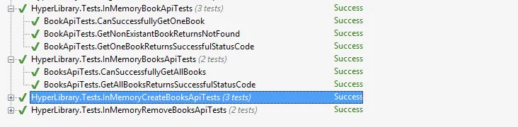simple test results